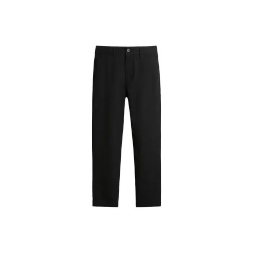 ZARA Suit Trousers Men Black