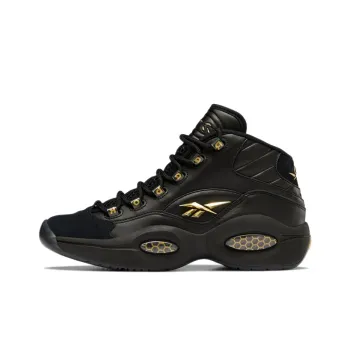 Reebok Question Mid Black Gold