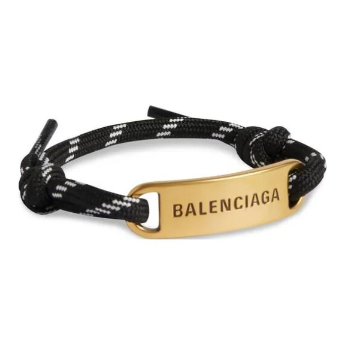 Balenciaga Bracelets Men's Black-1