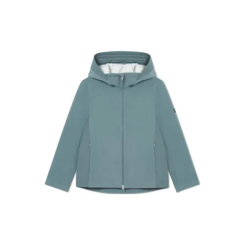 AIGLE Velvet Jackets Women's Stone Blue