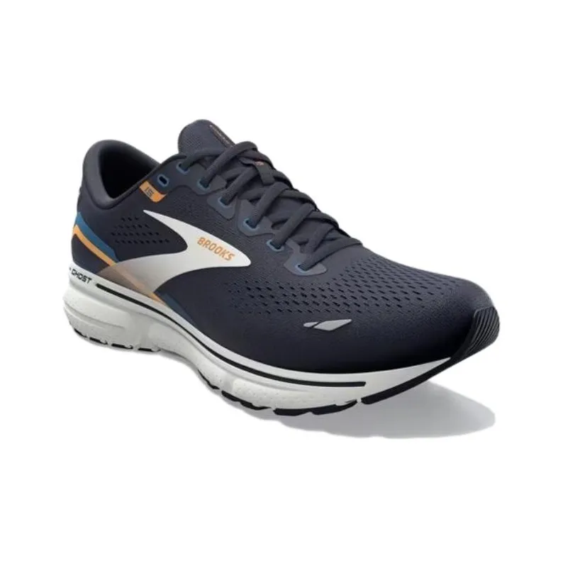 Brooks Ghost 15 'Peacoat Orange Pop'-2