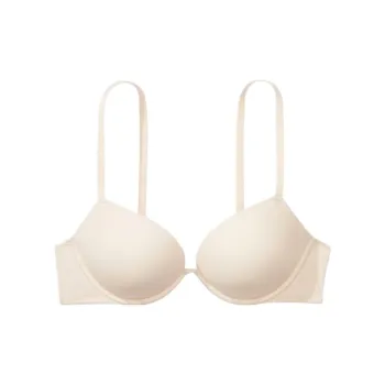 Victoria's Secret PINK 2805 Gathering Style WEAR EVERYWHERE PUSH UP BRA Collection PUSH UP BRA Bra Women's Champagne