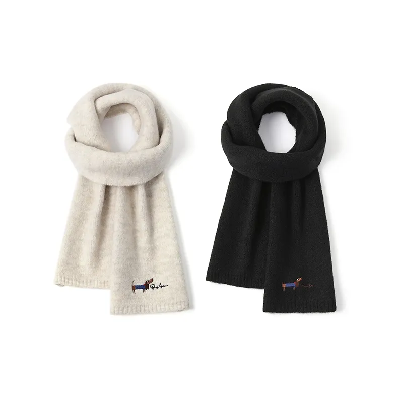 FREE RABBITⅡ Knit Scarves Unisex-16