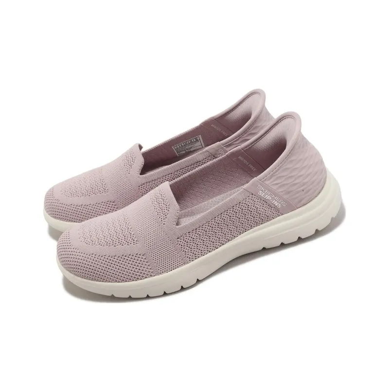 Skechers On The GO Fle Cushioning Wear Resistant Low Top Casual Shoes Women's Pink-2