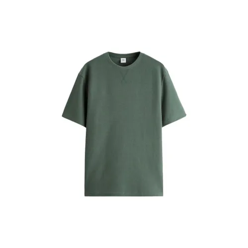 ZARA T-Shirts Men Dark Green