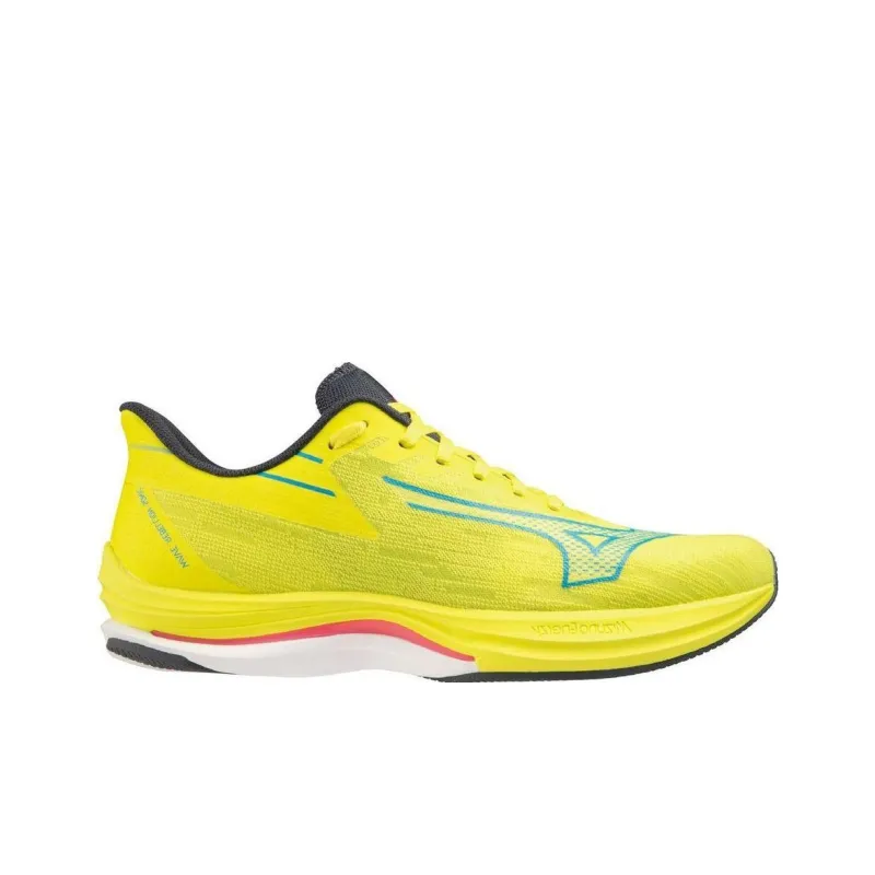 Mizuno Wave Rebellion 'Sonic Yellow Pink'-1