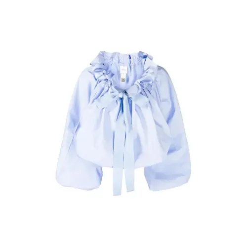 Patou Drawstring-neck Oversized Blouse