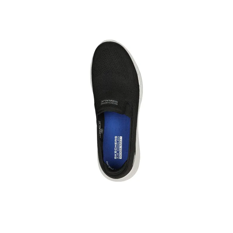 Skechers Go Walk 6 Durable Breathable Low Top Casual Shoes Men's Black-2