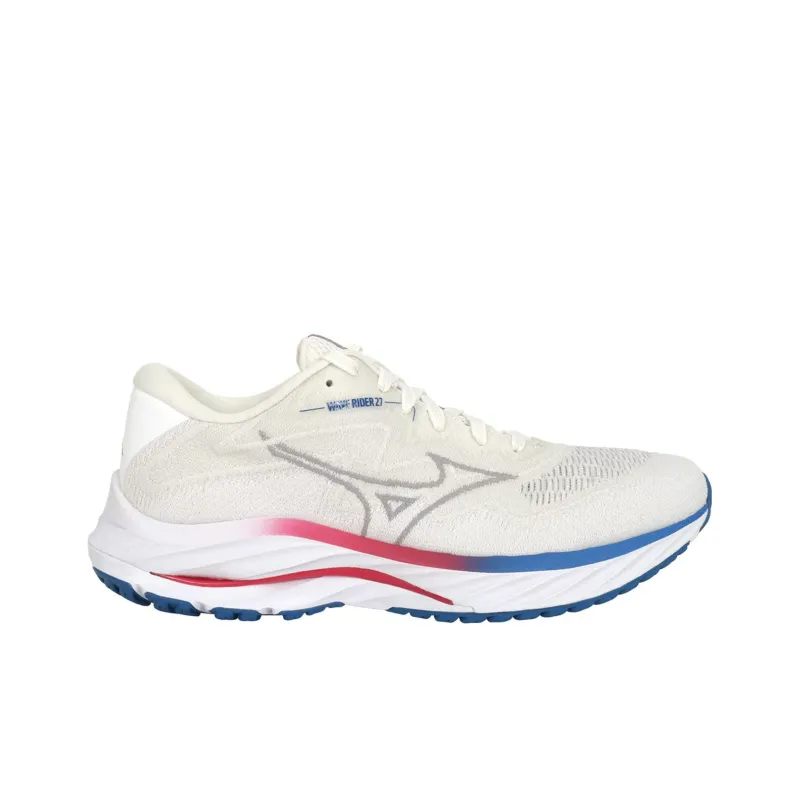 Mizuno Women's Wave Rider 27 Ssw 'White Papyrus' Women's-1