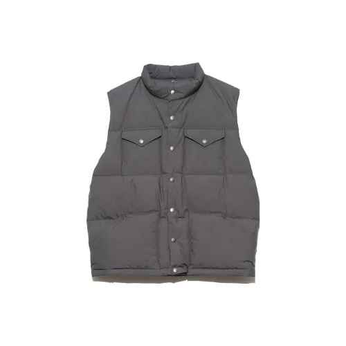 THE NORTH FACE PURPLE LABEL Vests Men Asphalt Gray