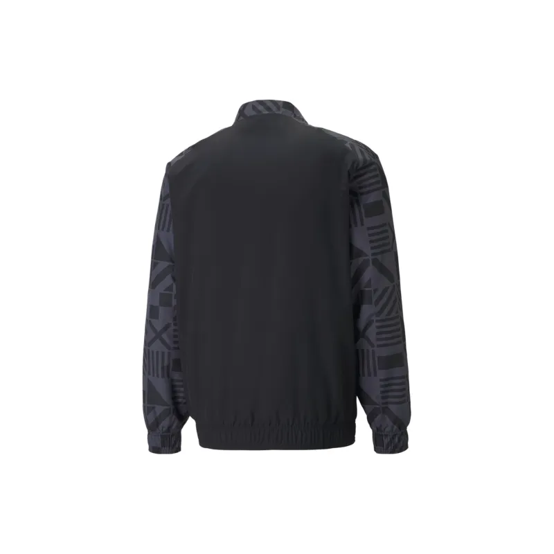PUMA URUGUAY Uruguay Football Prematch Jacket Men Jacket Men's Black-1