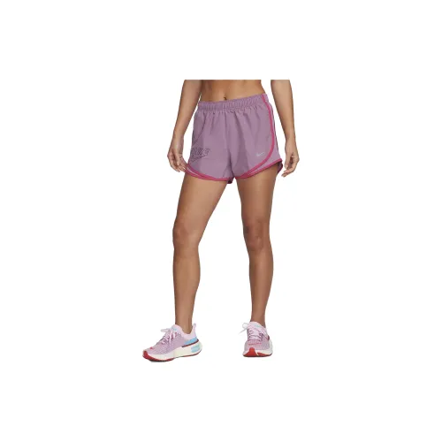 Nike Dri-Fit Sports Shorts Women's Purple Gray