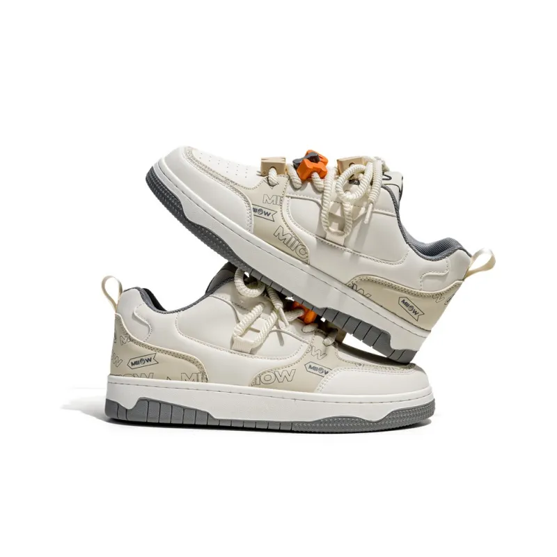 MIIOW Trend Party Series Lightweight And Breathable Low-Top Skateboard Shoes Unisex-17