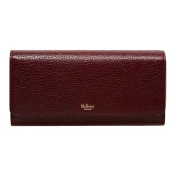 Mulberry Leather Wallet Women's Fuchsia