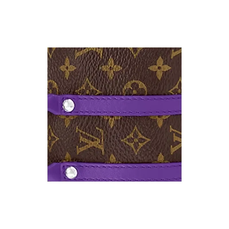 LOUIS VUITTON Lv Colormania Mini Keepall Pouch Violet-3