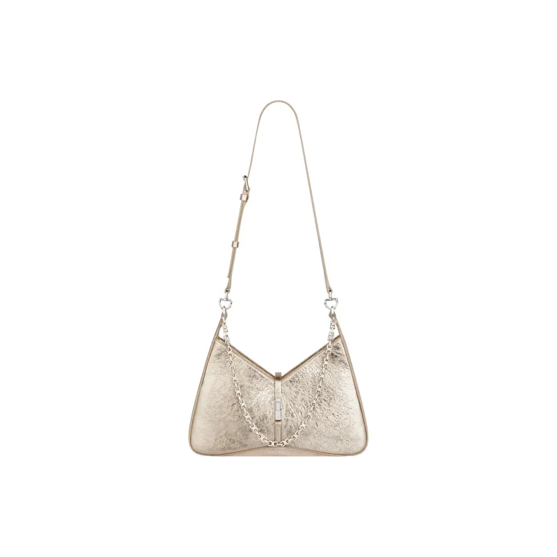 Givenchy Cut Out Series Cow Leather Handbag, Shoulder Bag Women's Dusty Gold-1