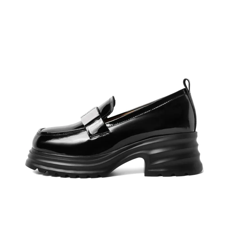 BELLE Loafers Women's Apricot/Black-5