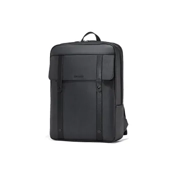 SAMSONITE Fabric With PU Laptop Backpack Regular Men's Black