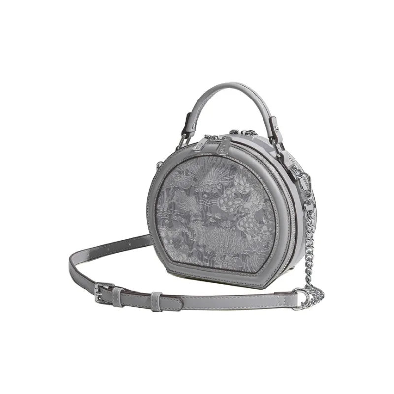 MISS GAIL PU Handbag Shoulder Bag Crossbody Bag Regular Women's Gray/Pink/Blue-8
