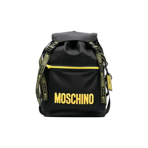 MOSCHINO Logo-print Zip-up Backpack