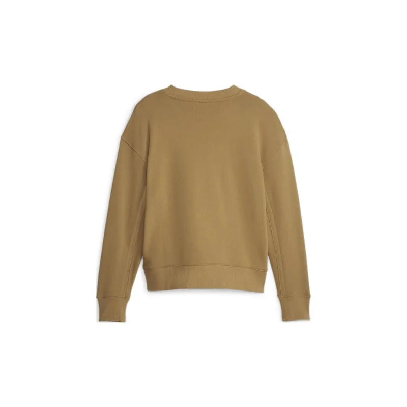 PUMA INFUSE Crew TR Sweatshirt Women's Coffee-1