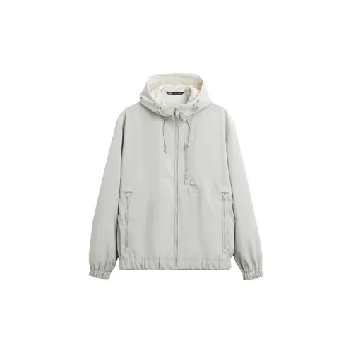 ZARA Jackets Men White