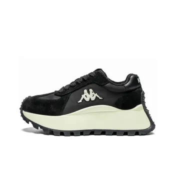 Kappa Slip Resistant, Abrasion Resistant, Height Adjustable, Thermal Low Top Casual Shoes Women's Black