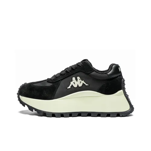 Kappa Slip Resistant, Abrasion Resistant, Height Adjustable, Thermal Low Top Casual Shoes Women's Black