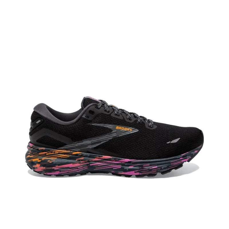 Brooks Women's Ghost 15 'Black Phlox Oriole'-1