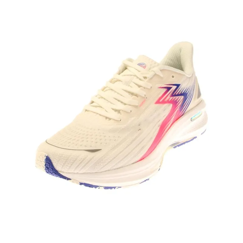 361° Titan CQT WTASIA Asian Games Wear resistant Non slip And Breathable Low Top Running Shoes Men's Pink White-2