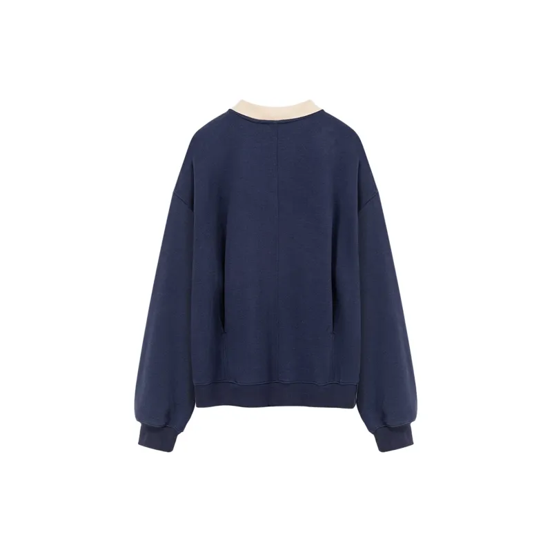 NO ONE ELSE Sweatshirt Women's Navy Blue-1