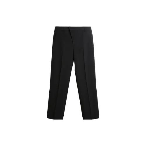 ZARA Suit Trousers Men Black