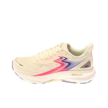 361° Titan CQT WTASIA Asian Games Wear resistant Non slip And Breathable Low Top Running Shoes Men's Pink White