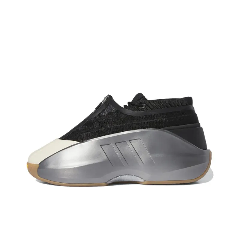 Adidas Crazy IIInfinity Silver Metallic Black Cream-0