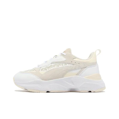 Puma Women's Cassia Laser Cut 'White Pristine'