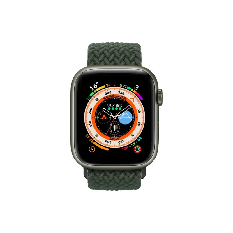 ZHISHENG Apple Compatibility Watch Band 38~45mm Nylon Material-26