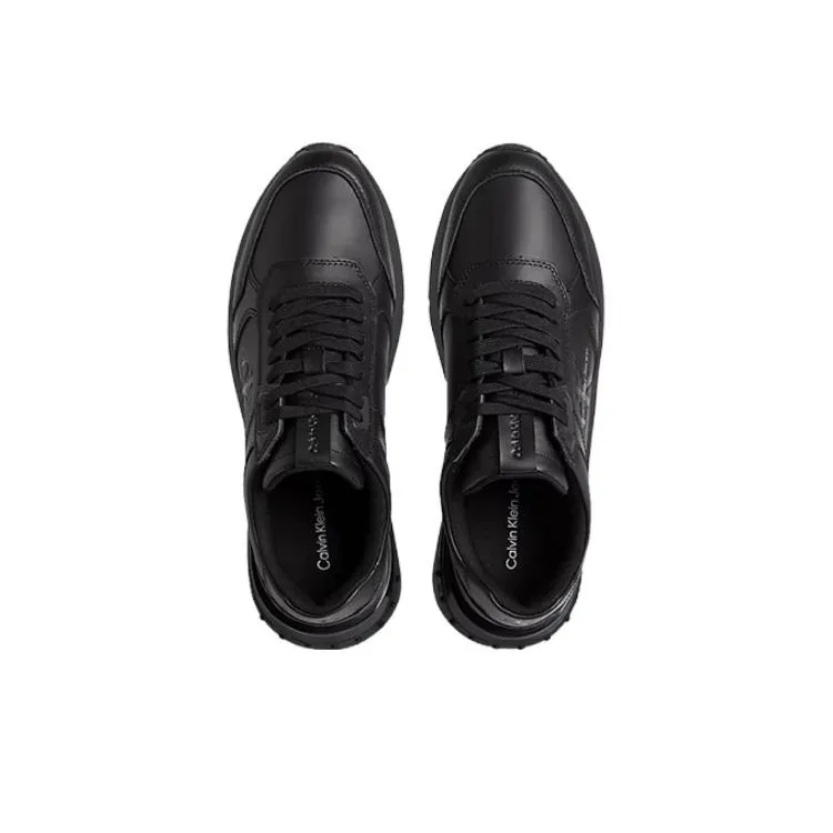CKJ CALVIN KLEIN JEANS Low Top Casual Shoes Men's Black-3