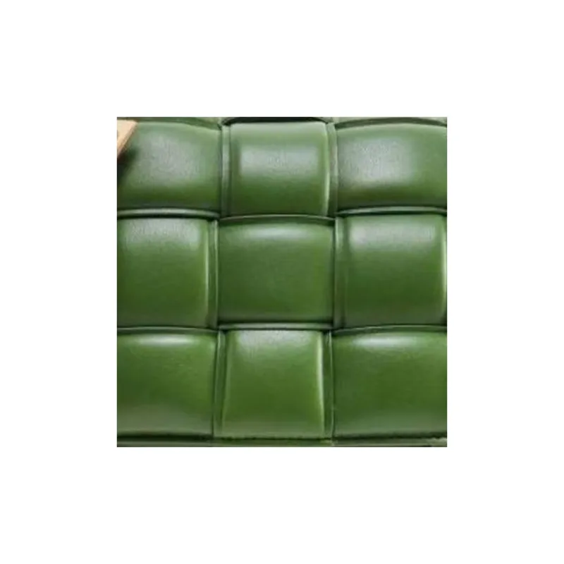 Bottega Veneta PaddedCASSETTE Lambskin Shoulder Bag Crossbody Bag Women's Green-3