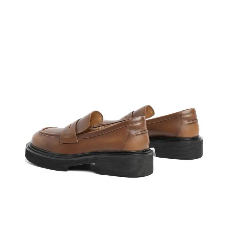 BELLE Loafers Women's Brown/Gray Brown/Gray-2