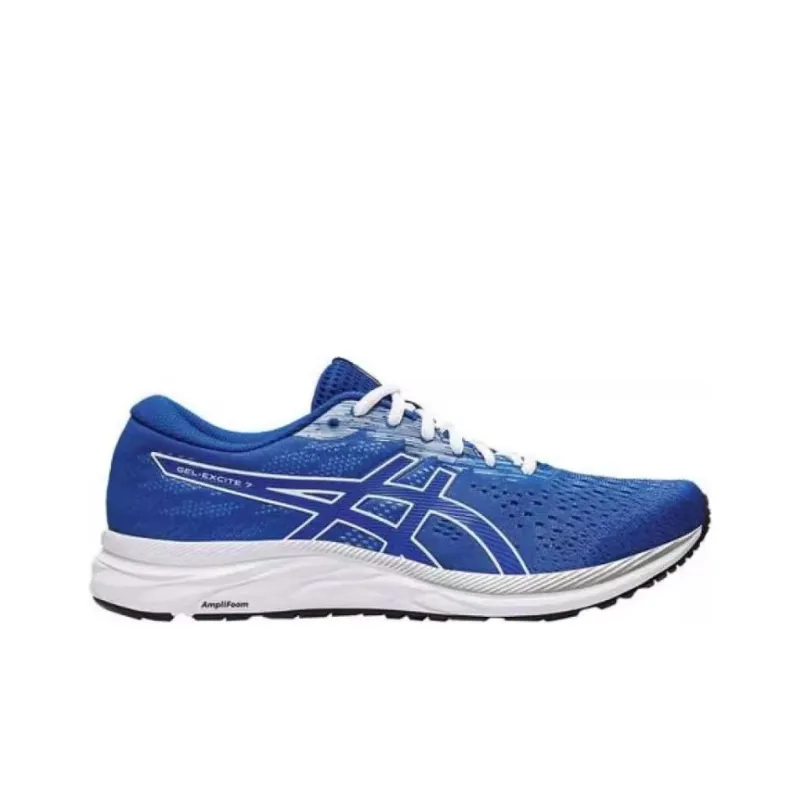 Asics Gel-Excite 7 Cushioning Wear-Resistant Low-Top Running Shoes Men's Blue-1