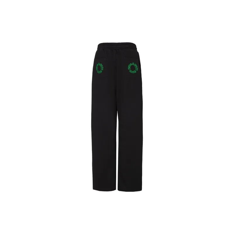 AFGK Sweatpants Unisex Black/White-1