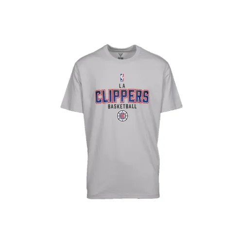 NBA Clippers Team T-Shirts Men Gray