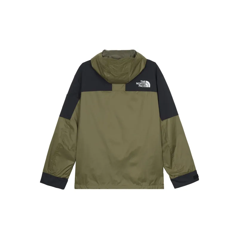 THE NORTH FACE Windproof Windbreaker Jacket Unisex Olive-1