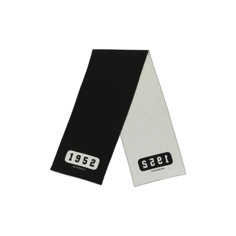 Givenchy Wool College Scarf-0