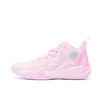 QIAODAN Busters 5ELITE Basketball Shoes Men Low Top Pink
