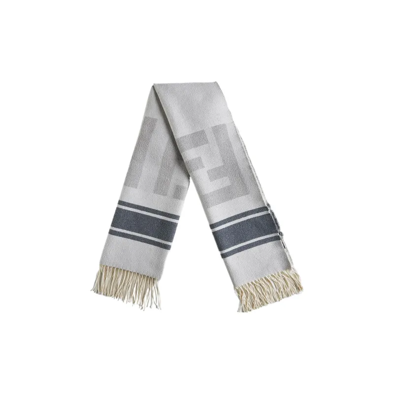 FENDI FF pattern Terry cloth Beach Towel-1