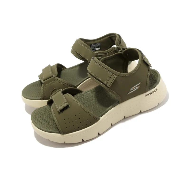 Skechers Go Walk Flex Sandal 'Olive Green'-2