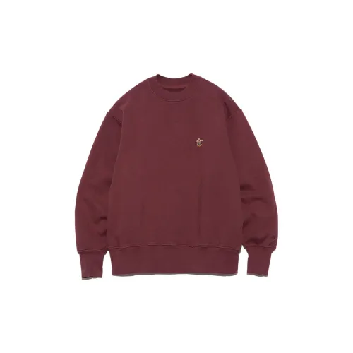 THE NORTH FACE PURPLE LABEL Sweatshirts Unisex Red