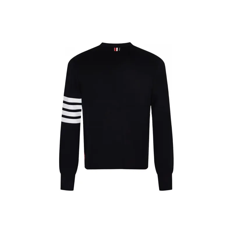THOM BROWNE 4 Bar V Neck Cardigan-1