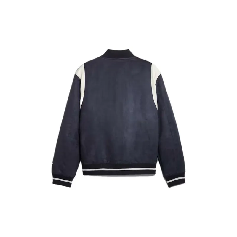 PUMA X Staple Logo patch Varsity Jacket-1